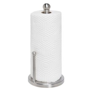 Silver Paper Towel Holder